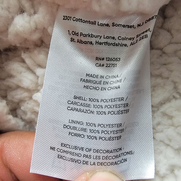 NFL Los Angeles Rams Reversible Big Logo Hoodeez Blue One Size Pullover Sports - Picture 6 of 11